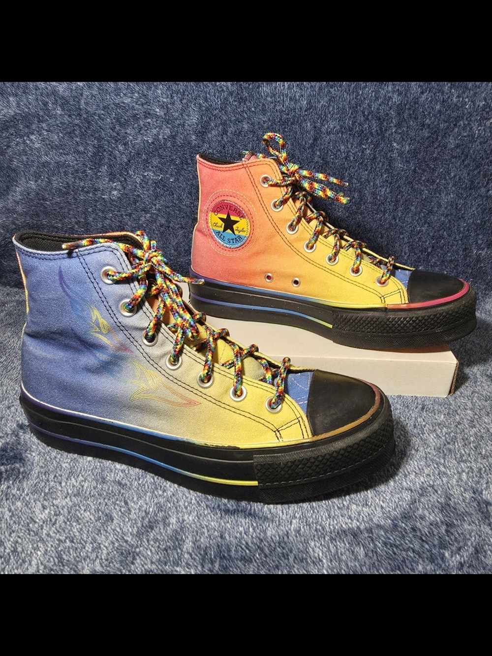 Converse Chuck Taylor All Star High Top "Pride" Sneakers